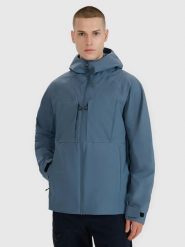 KURTKA TECHNICZNA MĘSKA 4F TREKKINGOWA Z KAPTUREM Z KAPTUREM. Kurtki treningowe męskie 4f, l, bez wzorów, do biegania. Za 399.99 zł.