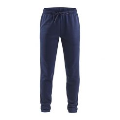 Spodnie do biegania Craft Community II. Niebieskie spodnie sportowe damskie Craft, l, z bawełny, do biegania. Za 208.75 zł.