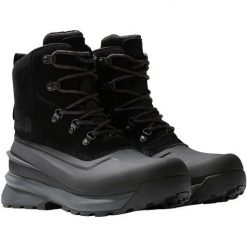 Buty trekkingowe męskie The North Face M Chilkat V Lace WP. Czarne buty trekkingowe męskie The North Face, z gumy, bez zapięcia, trekkingowe. Za 579.00 zł.