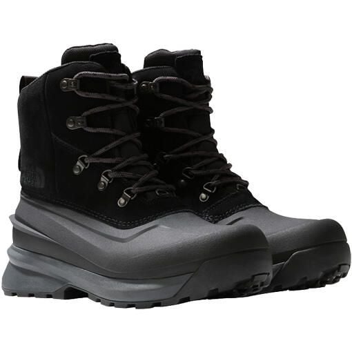Buty trekkingowe męskie The North Face M Chilkat V Lace WP. Czarne buty trekkingowe męskie The North Face, z gumy, bez zapięcia, trekkingowe. Za 579.00 zł.