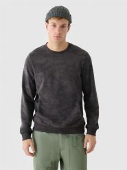 4F Bluza dresowa nierozpinana bez kaptura męska - szara XL. Szare bluzy bez kaptura męskie 4f, bez wzorów, z bawełny, sportowe, bez kołnierzyka, bez ramiączek. W wyprzedaży za 79.99 zł.