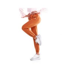 Damskie spodnie dresowe z mankietem ActiveZone. Zielone spodnie dresowe damskie LEONE 1947 APPAREL, l, bez wzorów, z dresówki. Za 151.56 zł.