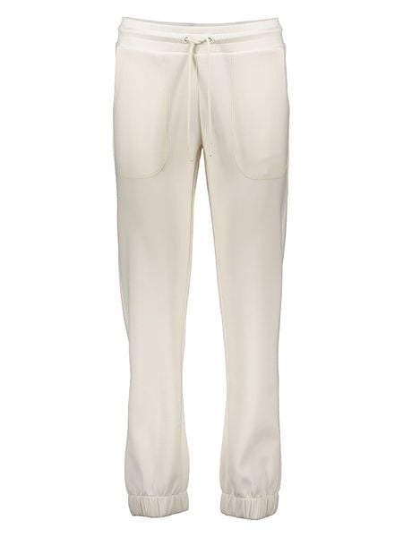 Copenhagen Studios Spodnie dresowe w kolorze kremowym rozmiar: 32/34. Brązowe spodnie dresowe damskie Copenhagen Studios, bez wzorów, z dresówki. Za 84.01 zł.