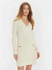 Gaudi Sukienka dzianinowa 421FD13014 Beżowy Slim Fit. Brązowe sukienki damskie GAUDI, m, bez wzorów, z dzianiny, bez kołnierzyka, bez ramiączek. Za 299.99 zł.