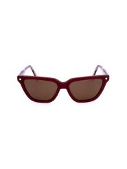Polaroid Damskie okulary przeciwsłoneczne w kolorze czerwono-fioletowo-brązowym rozmiar: 55. Brązowe okulary przeciwsłoneczne damskie Polaroid. Za 180.49 zł.
