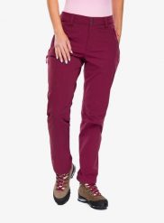 Spodnie turystyczne damskie Rab Incline Pants. Czerwone spodnie materiałowe damskie RAB, bez wzorów, z elastanu, sportowe. Za 319.99 zł.