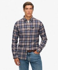 Superdry Koszula Lumberjack z długim rękawem z organicznej bawełny – Relaxed,. Niebieskie koszule damskie Superdry., s, z aplikacjami, z bawełny, klasyczne, bez kołnierzyka, bez ramiączek. Za 387.25 zł.