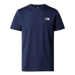 The North Face Koszulka S/S Simple Dome Nf0A87Ng8K2. Niebieskie bluzki sportowe damskie The North Face, s, z bawełny, bez kołnierzyka, bez ramiączek. Za 102.99 zł.