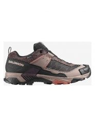 SALOMON Skórzane buty turystyczne "X ULTRA 5 GTX" w kolorze antracytowo-fioletowo-beżowym rozmiar: 42 2/3. Brązowe buty trekkingowe męskie Salomon, z gore-texu, bez zapięcia, outdoorowe, gore-tex. Za 584.46 zł.
