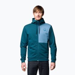 Bluza wspinaczkowa męska Wild Country Flow 2 Hoody. Niebieskie bluzy bez kaptura męskie WILD COUNTRY, m, z materiału. Za 309.99 zł.