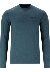 Koszulka Endurance Abdon Melange. Niebieskie t-shirty sportowe męskie Endurance, m, z materiału, bez ramiączek, na fitness i siłownię. Za 109.50 zł.