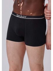 Skiny Bokserki w kolorze czarnym rozmiar: L. Czarne bokserki męskie Skiny, bez wzorów. Za 65.85 zł.