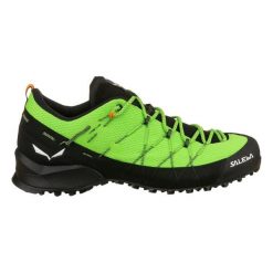Buty trekkingowe Salewa Wildfire 2. Czarne buty trekkingowe męskie Salewa, z gumy, bez zapięcia, trekkingowe. Za 785.40 zł.