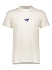 Reebok Koszulka sportowa w kolorze kremowym rozmiar: S. Brązowe t-shirty sportowe męskie Reebok, s, z materiału, bez ramiączek, outdoorowe. Za 100.99 zł.