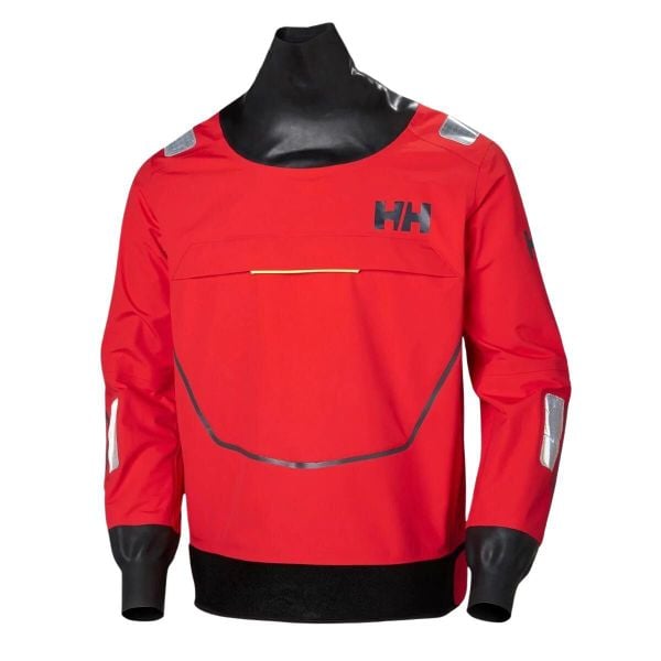 Damska kurtka wodna Helly Hansen aegir race smock. Czerwone kurtki damskie Helly Hansen, xl, bez wzorów, bez kaptura. W wyprzedaży za 1,769.00 zł.