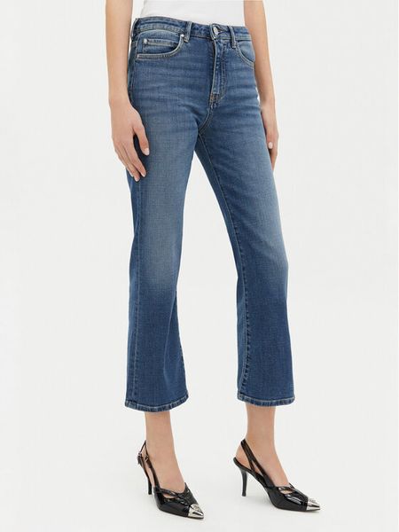 PINKO Jeansy Britney 103860 Niebieski Bootcut Fit. Niebieskie jeansy damskie Pinko. Za 569.99 zł.