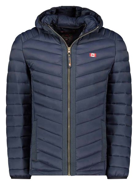 Canadian Peak Kurtka pikowana "Carliteak" w kolorze granatowym rozmiar: 3XL. Niebieskie kurtki męskie Canadian Peak, xl, bez wzorów, bez kaptura. Za 174.84 zł.