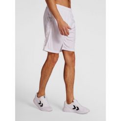 Spodenki piłkarskie męskie Hummel Core XK Poly Shorts. Niebieskie szorty męskie HUMMEL, bez kołnierzyka. Za 77.50 zł.