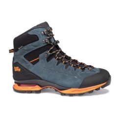 Buty do chodzenia męskie Hanwag Makra Trek Gtx. Brązowe buty trekkingowe męskie Hanwag, z materiału, za kostkę, bez zapięcia, trekkingowe. Za 1,515.00 zł.