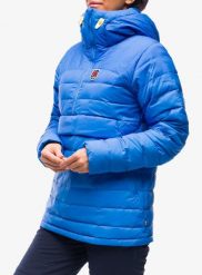 Kurtka puchowa damska Fjallraven Expedition Pack Down Anorak. Niebieskie kurtki damskie Fjällräven, m, bez wzorów, z lycry, bez kaptura. Za 1,253.99 zł.