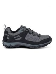 Regatta Buty turystyczne "Edgepoint IV" w kolorze szaro-czarnym rozmiar: 40. Czarne buty trekkingowe męskie Regatta, z materiału, bez zapięcia, outdoorowe. Za 166.10 zł.