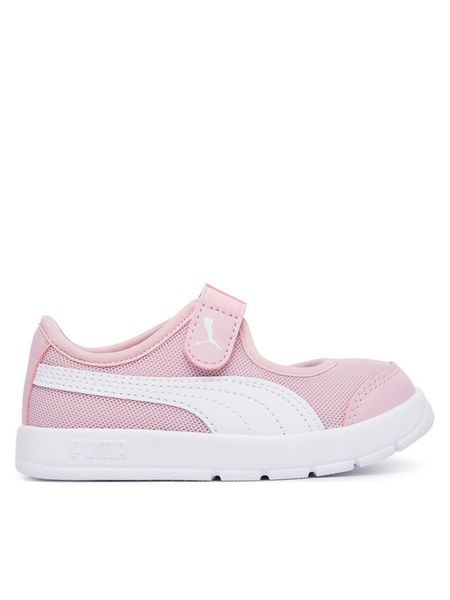 Puma Baleriny Courtflex v3 Lina V Inf 400579 02 Różowy. Czerwone baleriny dziewczęce Puma, bez wzorów. Za 149.99 zł.
