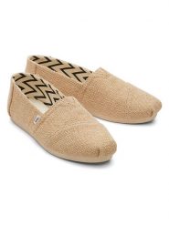 TOMS Espadryle w kolorze beżowym rozmiar: 40. Brązowe espadryle damskie Toms, bez wzorów, bez obcasa. Za 86.99 zł.