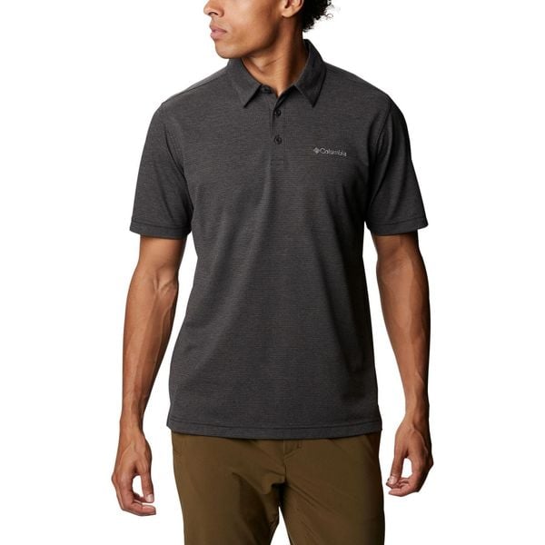 Koszulka polo męska z kołnierzykiem Columbia Havercamp Pique Polo. Czarne koszulki polo męskie Columbia, m, bez wzorów, z poliesteru, bez ramiączek. Za 259.00 zł.