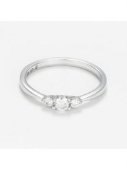 LE DIAMANTAIRE Złoty pierścionek "Douce Lueur" z diamentami rozmiar: 54. Szare pierścionki damskie LE DIAMANTAIRE, z diamentem, złote. Za 559.40 zł.