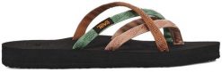Teva Olawahu damskie klapki japonki. Brązowe obuwie trekkingowe damskie Teva, na lato. Za 295.99 zł.