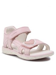 Lasocki Kids Sandały CI12-2850-01 Różowy. Czerwone sandały dziewczęce Lasocki Kids, ze skóry, bez zapięcia. Za 139.99 zł.