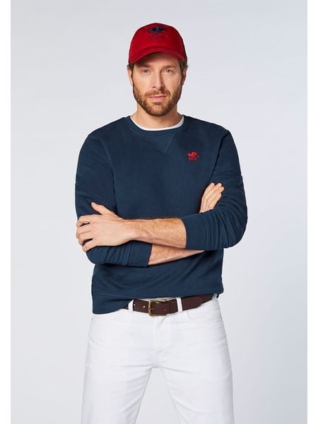 Polo Sylt Bluza w kolorze granatowym rozmiar: XXL. Niebieskie bluzy bez kaptura męskie Polo Sylt, xxl. Za 111.45 zł.