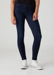 WRANGLER SKINNY DAMSKIE SPODNIE JEANSOWE TAINTED BLUE W28KSZ21H 112128333. Niebieskie spodnie materiałowe damskie Wrangler, bez wzorów, z jeansu. Za 199.99 zł.