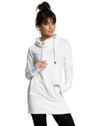 Be Wear Bluza w kolorze kremowym rozmiar: XL. Brązowe bluzy z kapturem damskie Be Wear, xl. Za 104.89 zł.