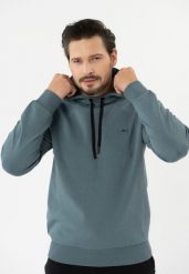 Gładka bluza z kapturem B-ALMI. Bluzy z kapturem męskie Volcano, m, z bawełny. Za 159.99 zł.