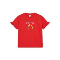 Koszulka Dziewczęca LEGO Tuna205 Czerwona. Czerwone koszulki dziewczęce LEGO, bez wzorów, bez ramiączek. Za 89.99 zł.