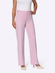 WITT WEIDEN Spodnie w kolorze jasnoróżowym rozmiar: 23. Różowe spodnie materiałowe damskie WITT WEIDEN, bez wzorów, z materiału, z podwyższonym stanem. Za 82.99 zł.