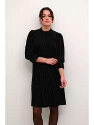 Kaffe Sukienka w kolorze czarnym rozmiar: XL. Czarne sukienki damskie Kaffe, na co dzień, xl, bez wzorów, bez kołnierzyka, bez ramiączek, mini, proste. Za 100.99 zł.