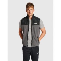Kamizelka polarowa bez rękawów Hummel GC Charley. Czarne kamizelki męskie HUMMEL, m, z polaru. Za 275.35 zł.