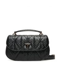 Guess Torebka Aldina HWGG96 63200 Czarny. Czarne torebki klasyczne damskie Guess, z aplikacjami, ze skóry, bez dodatków. Za 329.99 zł.
