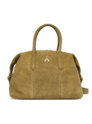 Patrizia Pepe Torebka 2B0145/L152-G626 Zielony. Zielone torebki klasyczne damskie Patrizia Pepe, bez wzorów, ze skóry, bez dodatków. Za 1,579.00 zł.