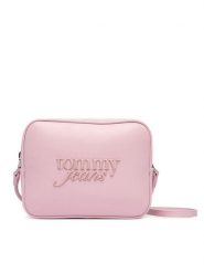 Tommy Jeans Torebka Tjw Must Camera Bag AW0AW18451 Różowy. Czerwone listonoszki damskie Tommy Jeans, bez wzorów, z jeansu, bez dodatków. Za 289.99 zł.