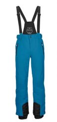 Spodnie narciarskie i snowboardowe męskie Killtec Enosh, na szelkach. Niebieskie spodnie materiałowe męskie KILLTEC, bez wzorów, z materiału, sportowe. Za 369.00 zł.