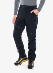 Spodnie softshell męskie La Sportiva Orizon Pant. Czarne spodnie materiałowe męskie La Sportiva, bez wzorów, z materiału, klasyczne. Za 642.50 zł.