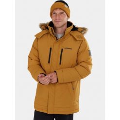 Płaszcz Zimowy Męski Fundango Spirit. Żółte płaszcze męskie Fundango, na zimę, l, bez wzorów, klasyczne. Za 599.90 zł.
