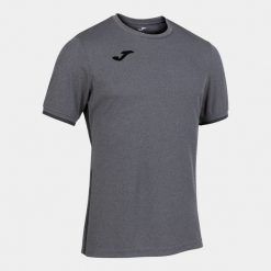 Koszulka do piłki nożnej męska Campus III z krótkim rękawem. Szare t-shirty sportowe męskie Joma, m, bez ramiączek, do piłki nożnej. Za 37.99 zł.