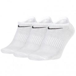 Skarpety Nike Everyday Ltwt Ns 3pr. Białe skarpetki męskie Nike, bez wzorów. Za 87.87 zł.