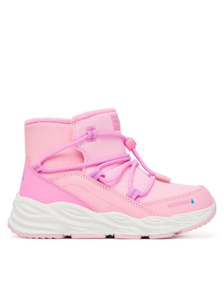 Skechers Śniegowce Turbo Tread 303492L LTPK Różowy. Czerwone kozaki dziewczęce Skechers, bez wzorów, ze skóry, bez obcasa. Za 229.99 zł.