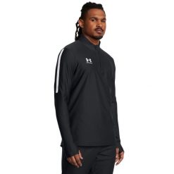 Bluza z suwakiem 1/4 Under Armour Challenger Pro. Białe bluzy bez kaptura męskie Under Armour, bez wzorów, z elastanu, sportowe, bez kołnierzyka, bez ramiączek. Za 326.20 zł.