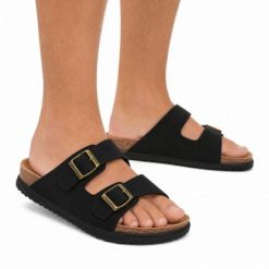 Klapki męskie sportowe Wrangler BELVILLE SLIDER MEN LOW. Brązowe klapki i japonki męskie Wrangler, z materiału. Za 129.00 zł.